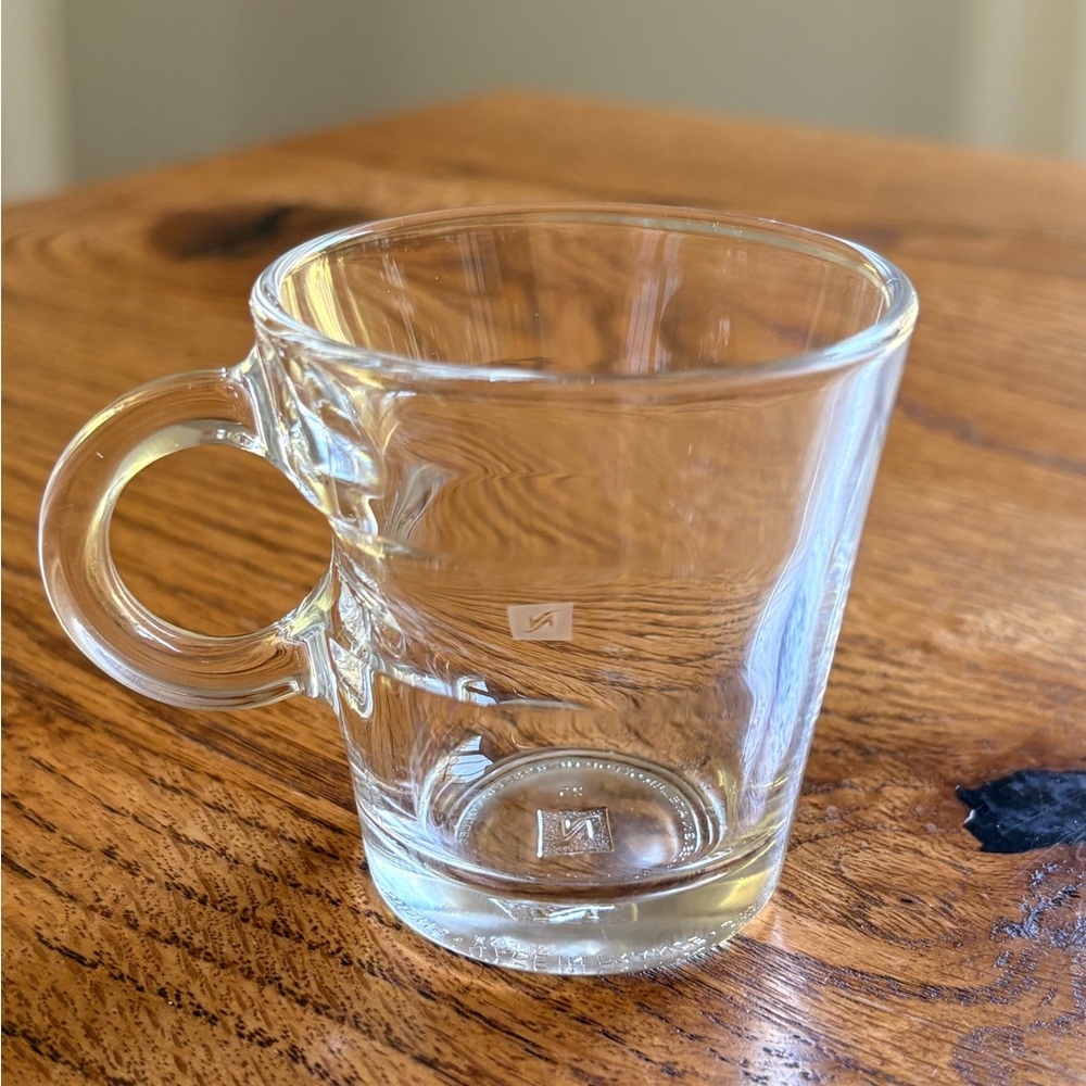 Nespresso View Clear Glass Espresso Cup- Made in France